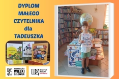 DYPLOM MAŁEGO CZYTELNIKA dla - 1