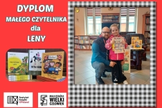 DYPLOM MAŁEGO CZYTELNIKA dla Leny - 1