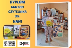 DYPLOM MAŁEGO CZYTELNIKA dla EMILKI I ELIZKI - 2