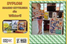 DYPLOM MAŁEGO CZYTELNIKA dla Wiktorii - 1