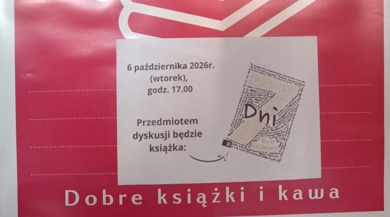Spotkanie Młodzieżowego Dyskusyjnego Klubu Książki